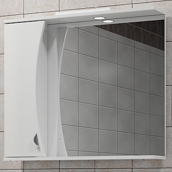 Шкаф зеркальный Vigo Faina 80 см