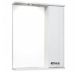 Шкаф зеркальный Runo Лотос 60 см