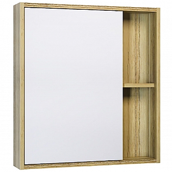 Шкаф зеркальный Runo Эко 60 см