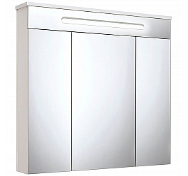 Шкаф зеркальный Runo Парма 75 см