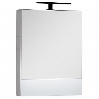 Шкаф зеркальный Aquanet Нота 50 см белый