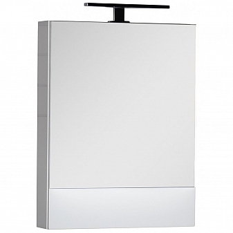 Шкаф зеркальный Aquanet Нота 58 см белый