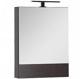 Шкаф зеркальный Aquanet Нота 58 см венге