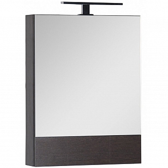 Шкаф зеркальный Aquanet Нота 58 см венге