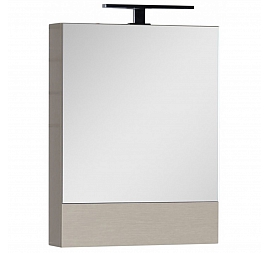 Шкаф зеркальный Aquanet Нота 58 см светлый дуб