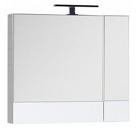 Шкаф зеркальный Aquanet Нота 75 см белый