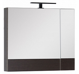 Шкаф зеркальный Aquanet Нота 75 см венге
