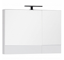 Шкаф зеркальный Aquanet Нота 90 см белый