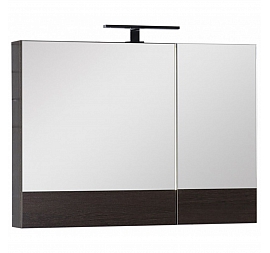 Шкаф зеркальный Aquanet Нота 90 см венге