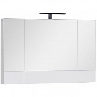 Шкаф зеркальный Aquanet Нота 100 см белый