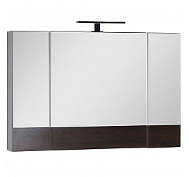 Шкаф зеркальный Aquanet Нота 100 см венге