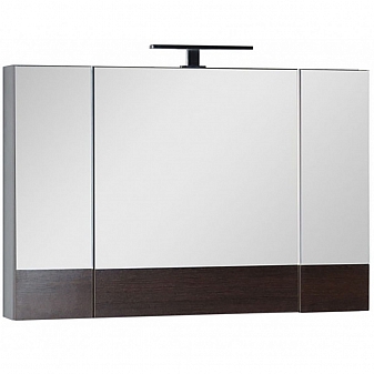 Шкаф зеркальный Aquanet Нота 100 см венге