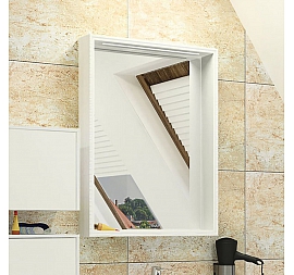 Шкаф зеркальный Акватон Фабиа 1A172302FBB50 65 см