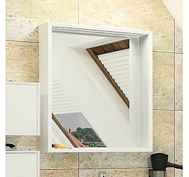 Шкаф зеркальный Акватон Фабиа 1A172502FBB50 80 см