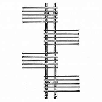 Полотенцесушитель Terminus Европа П30 6-6-6-6-6 130х90 см 30 перекладин
