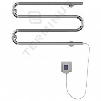 Полотенцесушитель электрический Terminus М-образный 37.5х60 см