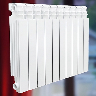 Радиатор алюминиевый Aquaprom A21 500x80 8 секций