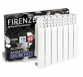 Радиатор алюминиевый Firenze FA20 500x80 4 секции