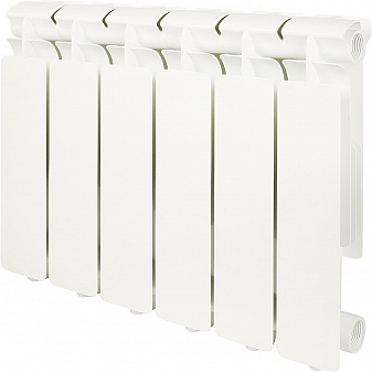 Радиатор алюминиевый Stout Bravo 350 6 секций