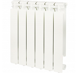 Радиатор алюминиевый Stout Bravo 500 6 секций