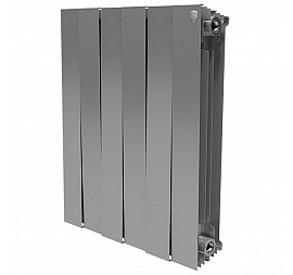 Радиатор биметаллический Royal Thermo Pianoforte 500 Silver Satin 6 секций