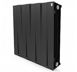 Радиатор биметаллический Royal Thermo Pianoforte 500 Noir Sable 8 секций