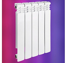 Радиатор биметаллический Aquaprom B10 500x96 10 секций