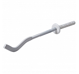 Кронштейн крепежный прямой с дюбелем Lammin