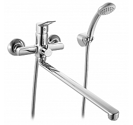 Смеситель для ванны Milardo Ukon UKOSBLCM10