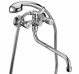 Смеситель для ванны Milardo Tasman TA270BW5K+W21 MI