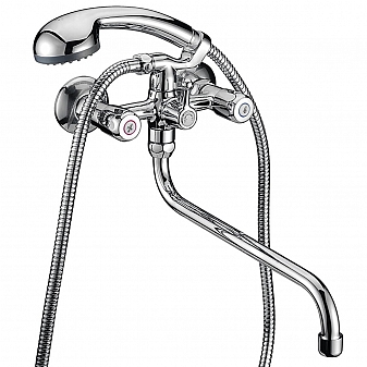 Смеситель для ванны Milardo Tasman TA270BW5K+W21 MI