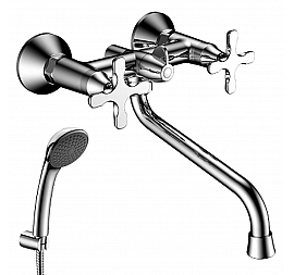 Смеситель для ванны Lemark Duetto LM5751C