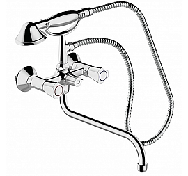 Смеситель для ванны Bravat Duo F6133186CP-LB-RUS