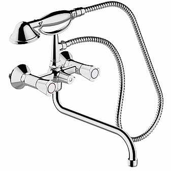 Смеситель для ванны Bravat Duo F6133186CP-LB-RUS