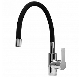 Смеситель для кухни Aquanet Kitchen FF6239-black
