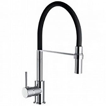 Смеситель для кухни Aquanet Kitchen FF6215-black