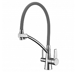 Смеситель для кухни Lemark Comfort LM3071C-Gray