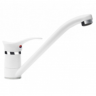 Смеситель для кухни Dr. Gans DG-01 белый