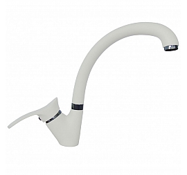 Смеситель для кухни Dr. Gans DG-03 белый