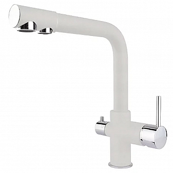 Смеситель для кухни Dr. Gans DG-05 белый