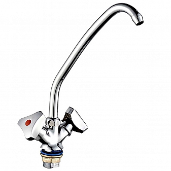 Смеситель для кухни Профсан ПСМ 120-К/80