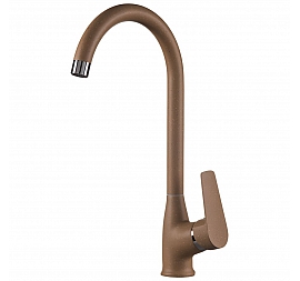 Смеситель для кухни Rossinka S35-23-Beige бежевый