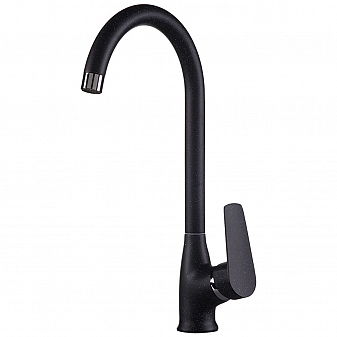 Смеситель для кухни Rossinka S35-23-Black черный