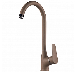 Смеситель для кухни Rossinka S35-23-Sand песочный