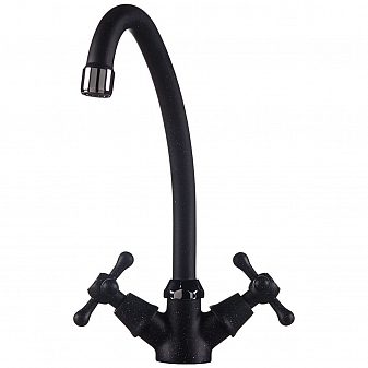 Смеситель для кухни Rossinka Y02-71-Black черный