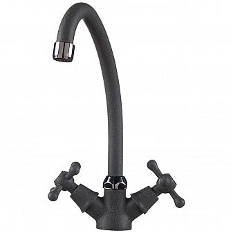 Смеситель для кухни Rossinka Y02-71-Gray серый