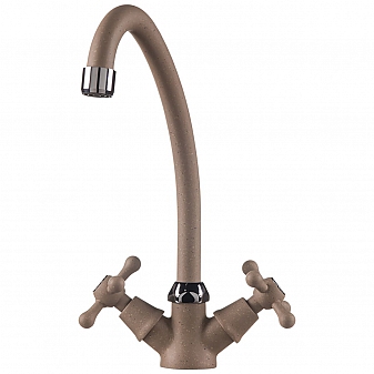 Смеситель для кухни Rossinka Y02-71-Sand песочный