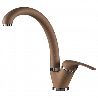 Смеситель для кухни Rossinka Y35-23-Beige бежевый