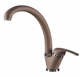 Смеситель для кухни Rossinka Y35-23-Sand песочный