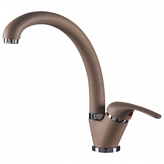 Смеситель для кухни Rossinka Y35-23-Sand песочный